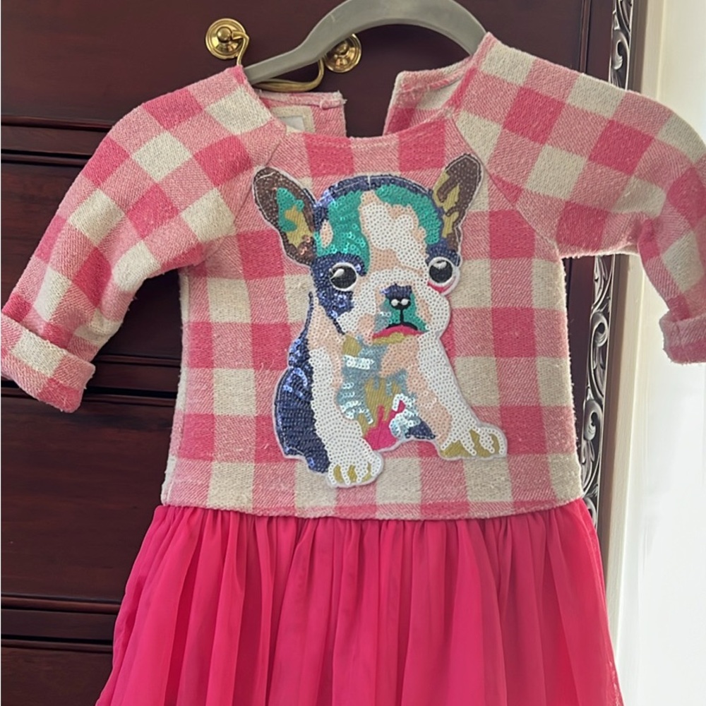 Pepper & Julie Pink Checkered Dress